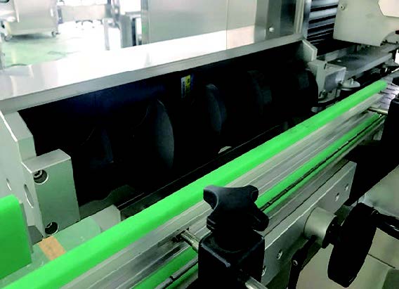 Automatic shrinkable film marking machine