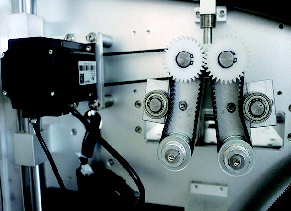 Automatic shrinkable film marking machine