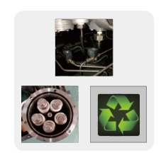 The Dolphin series'technical parameters of oil-free screw piston booster com pressor