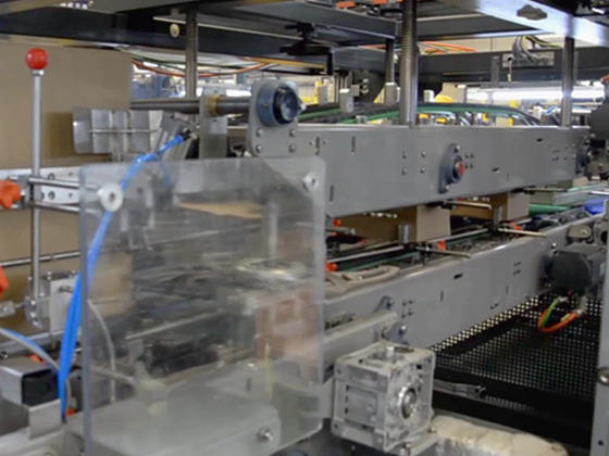Paper film integrated packaging machine