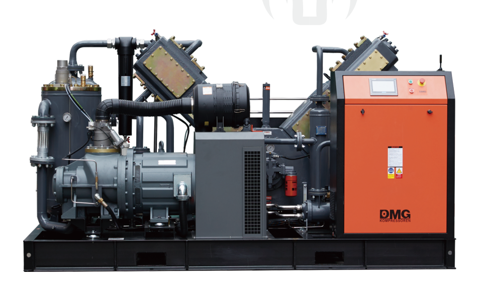 The Bull Series Screw Oil-free Piston Booster Compressor