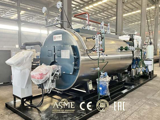WNS Series Liquid Fuel Oil Diesel Gas Boiler Fire Tube Boiler Steam Boiler Hot Water Boiler Steam Generator