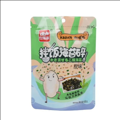 Plastic Packaging Bags Printer Stand up Pouch No Zipper for Snack Food