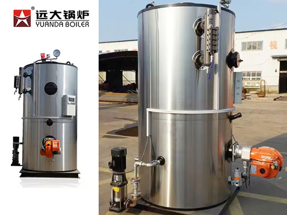 Vertical Gas Lpg Diesel Hot Water & Steam Boiler Generator