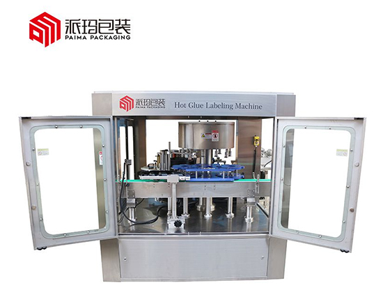 18 Workstation Automatic Rotary OPP Hot Melt Labeling Machine for Bottles
