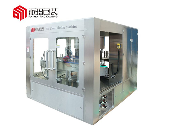 18 Workstation Automatic Rotary OPP Hot Melt Labeling Machine for Bottles