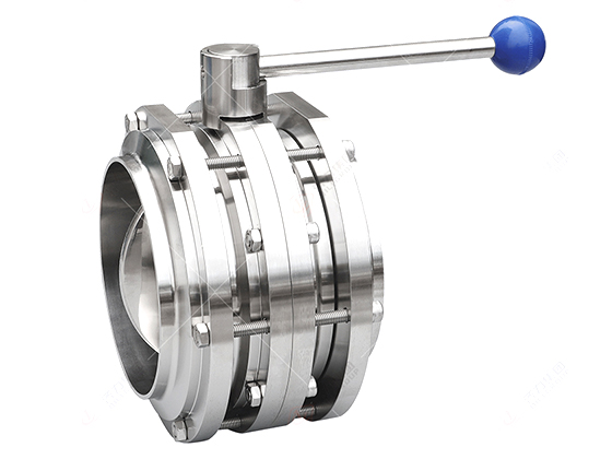 3 disc butterfly valve