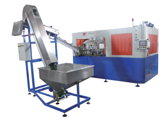 PMLB-04T95B---Daily chemical bottle automatic linear bottle blowing machine series