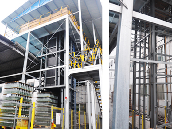 Automatic Bottle Depalletizer
