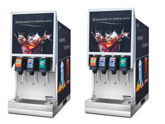 Modular Design Luxury electric syrup pump Coca-Cola machine IHKLJ-4B4D