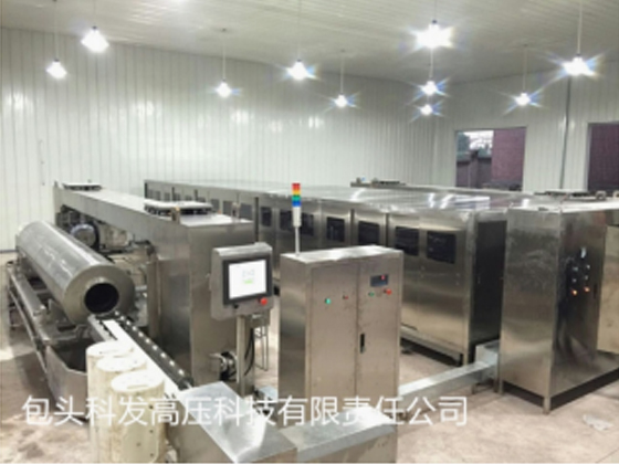 High Pressure Processing Machine HPP600MPa 2X200L/2X300L/2X400L/2X500L