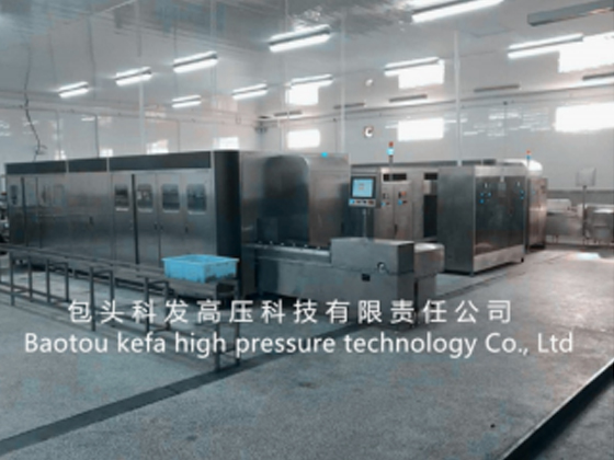 High Pressure Processing Machine HPP600MPa 2X200L/2X300L/2X400L/2X500L