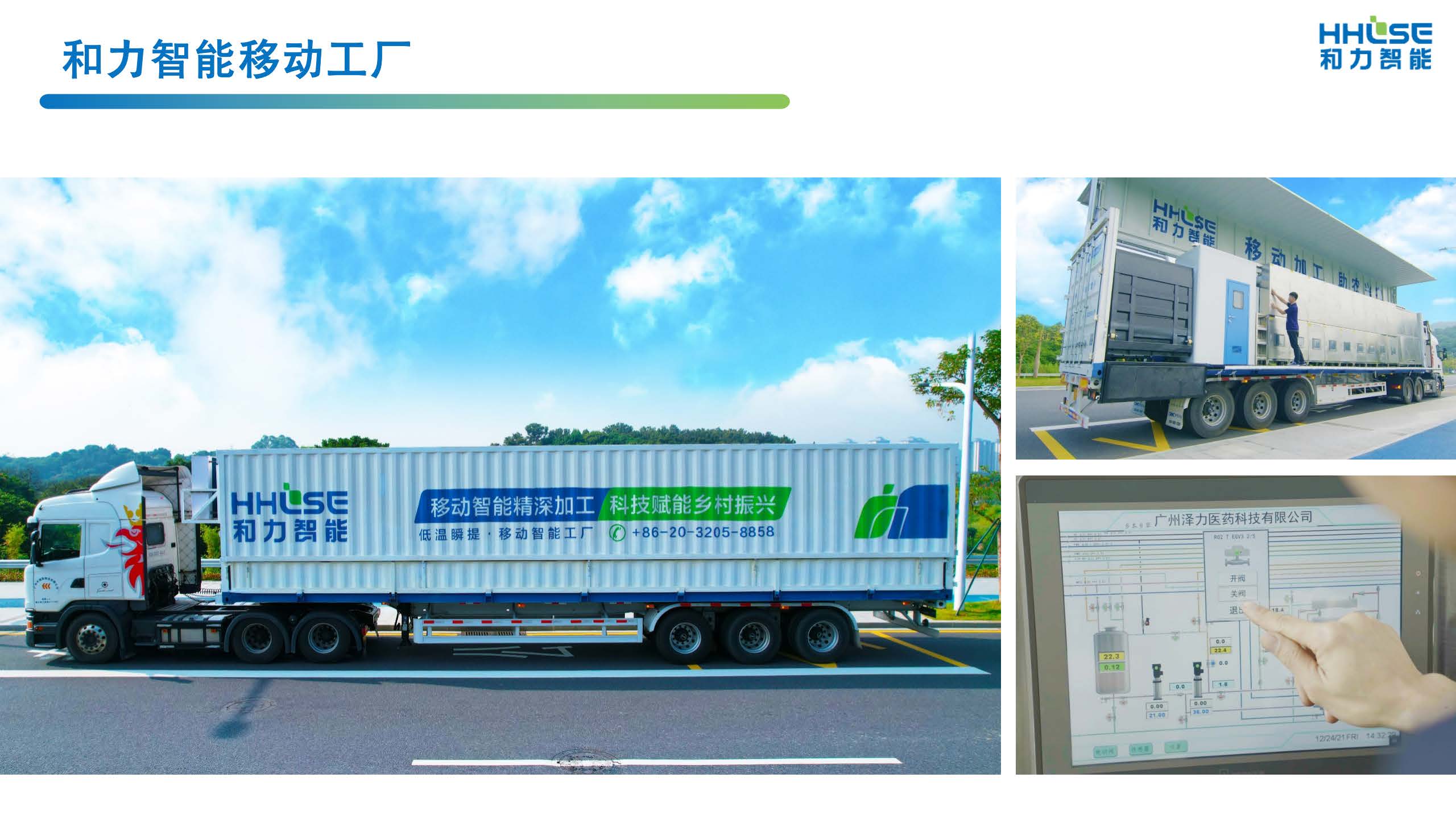 Heli Smart Mobile Factory multi-functional modular vehicle platforms