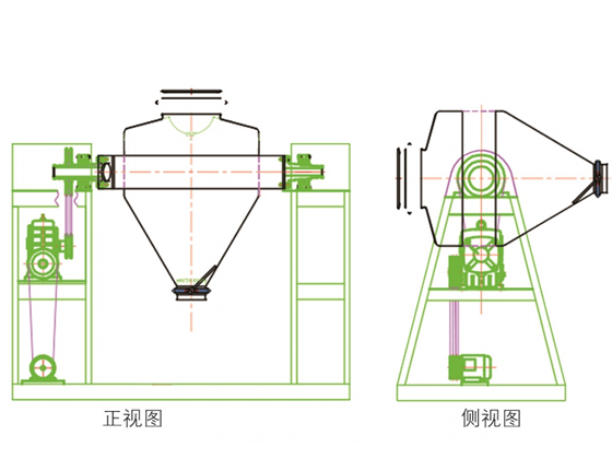 FH Series Cone-Shaped Mixer