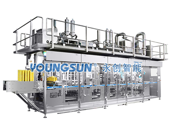 Fully Automatic Linear Paper (Plastic) Cup Filling and Sealing Machine---YSZB-5000