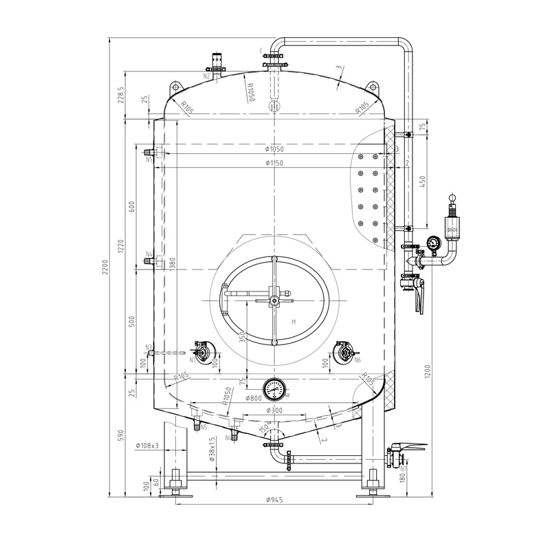 Single-layer sake tank