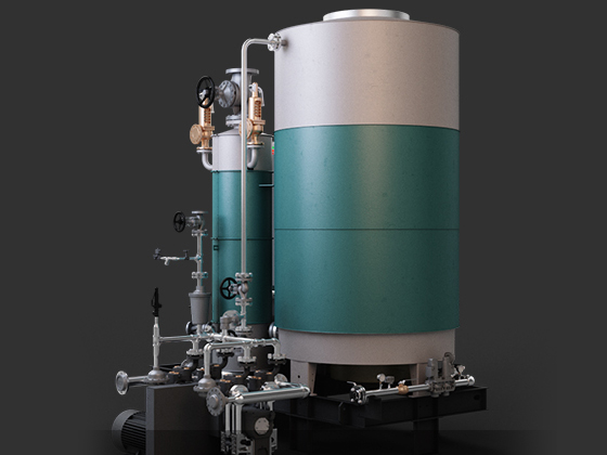 E steam generator---E-154
