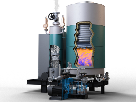 E steam generator---E-154