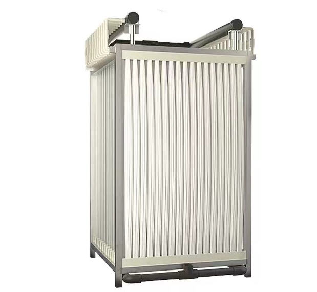 Sewage treatment mbr membrane ultrafiltration PVDF material curtain assembly