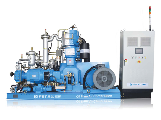 Oil free air compressor