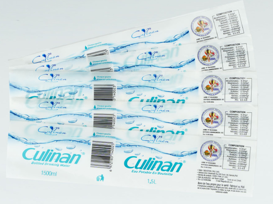 PVC shrink label