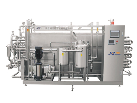 Tubular sterilizing unit