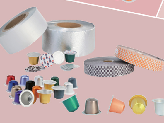 ALUMINIUM SEALING FOIL IN REEL FOR  NESPRESSO COMPTIABLE CAPSUL