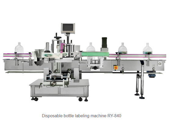 Disposable bottle labeling machine RY-840