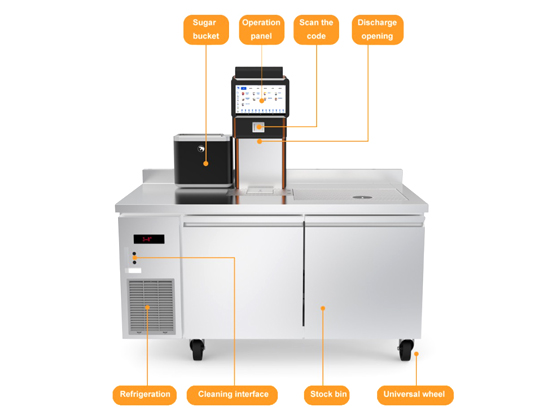 Fully Automatic Milk Tea Machine