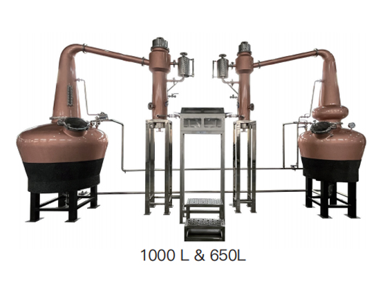 Whisky Pot Still---1000 L & 650L