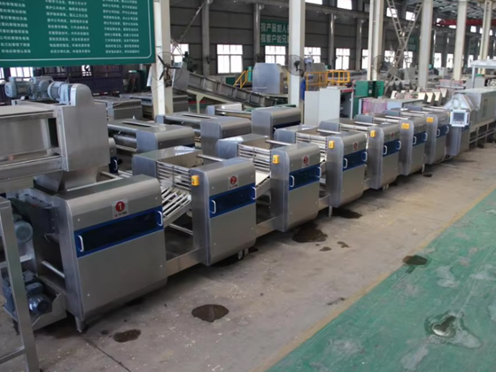 Fried instant noodle production line