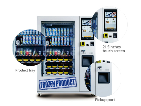 XY-SLY-9C-LD-21.5 Frozen food vending machine