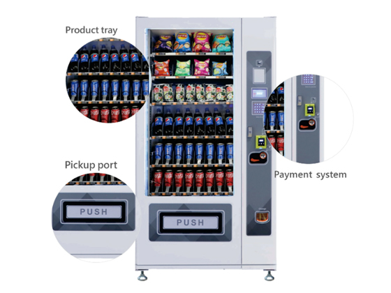 XY-DLE-8C-L1 Snack and drink vending machine