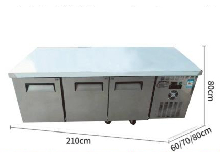 Horizontal air-cooled workbench/Drawer console
