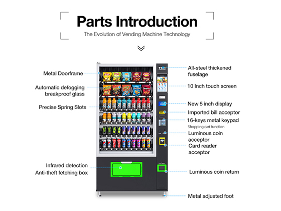 TCN-CSC-10G(V10) Snack And Drink Vending Machine