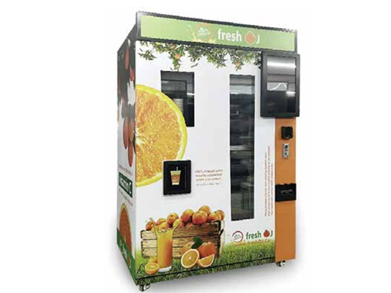 Orange Juice Vending Machine