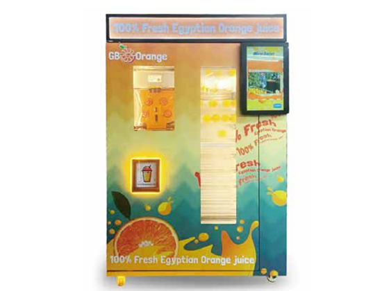 Orange Juice Vending Machine