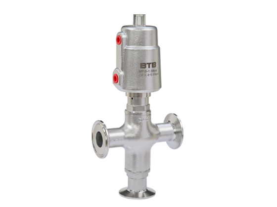 Three-way Angle Seat Valve