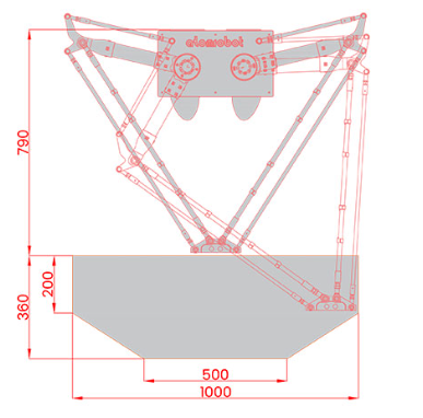 Delta Robot---D2-1000-P5