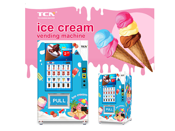 TCN-FEL-9G(V49) cone ice cream vending machine frozen food vending machine