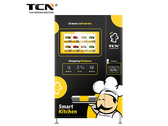 Hot Food Vending Machine,Convenient lunch and dinner service