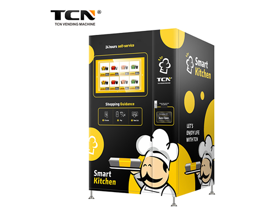 Hot Food Vending Machine,Convenient lunch and dinner service