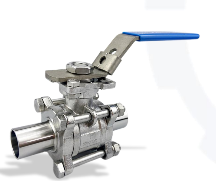 Welding Three-Piece Ball Valve - Half Pack/All Inclusive