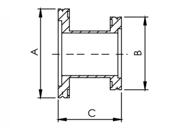 ISO-K Straight Reducer