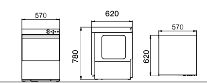 UNDERCOUNTER DISHWASHER