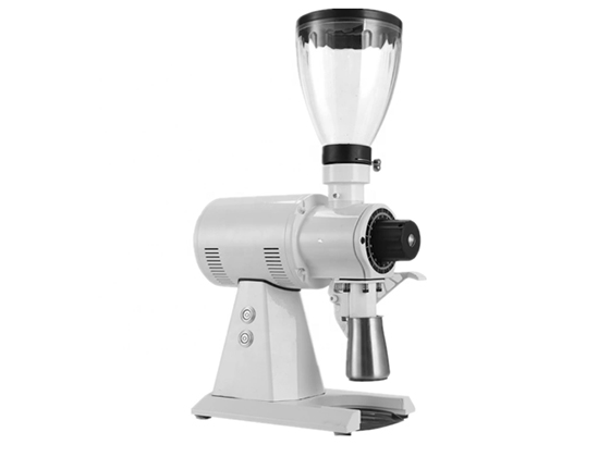 Electric Coffee Grinder Coffee Mill Machine Coffee Bean Grinder Machine Flat Burrs Grinding Machine Black