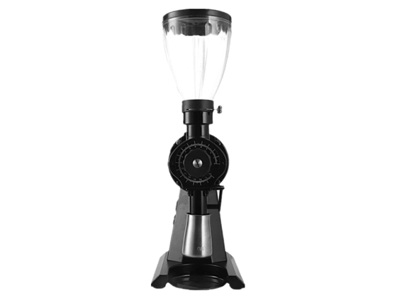 Electric Coffee Grinder Coffee Mill Machine Coffee Bean Grinder Machine Flat Burrs Grinding Machine Black