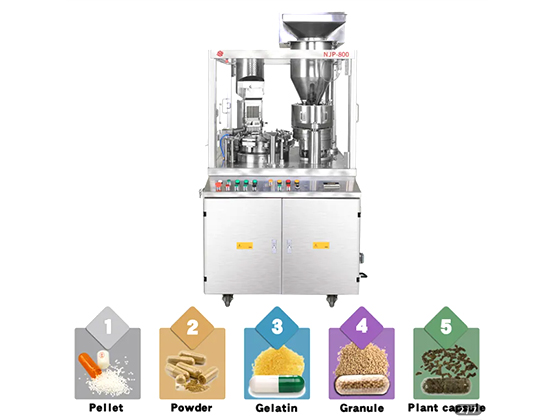 NJP-800--- Automatic Capsule Filling Machine (Dividing Box Scarial)