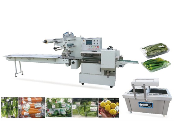 Fully automatic fruit and vegetable packaging machine JX-SF590