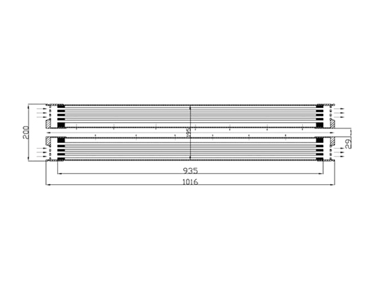 Columnar membrane module (GB-200)